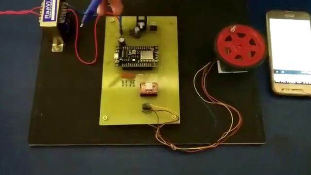 MY FINAL YEAR ELECTRICAL PROJECT GROUP VIDEO || IOT BASED STEPPER MOTOR POSITION CONTROL