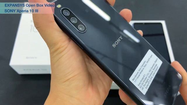 Sony Xperia 10 III - unboxing video