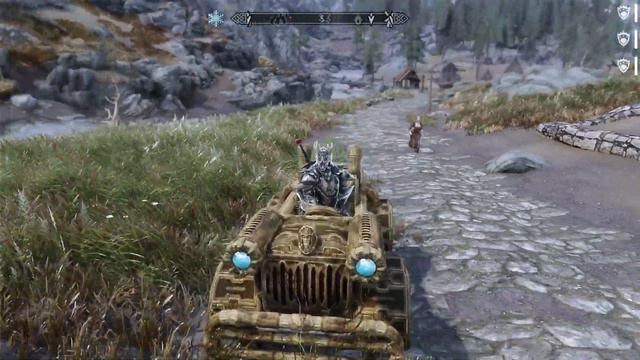 "Totally Lore Accurate Dwarven Car!!!"