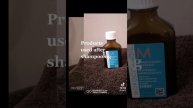 Hair products used after shampooing.