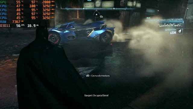GTX 1060 6GB  i5-6500  Batman: Arkham Knight  Ultra settings  1080p