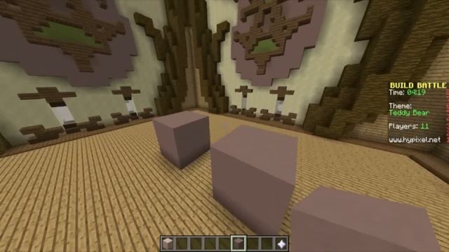 Build Battle  ABEJAS OSOS E INFORMACIÓN!!