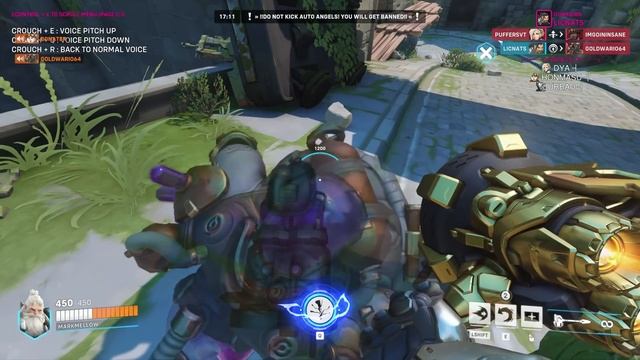 HILARIOUS AI Voice Trolling (Overwatch 2)
