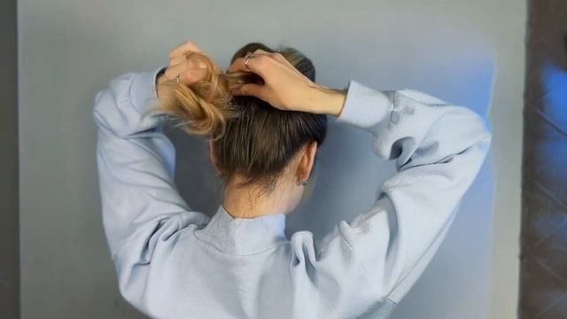 Очень милая и красивая прическа в школу. Бантик из волос. Cute hairstyle for girls.