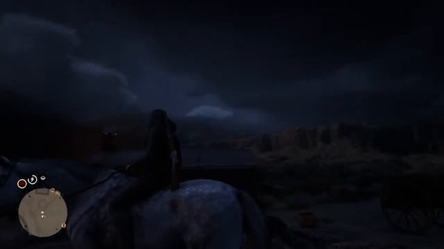 Red Dead Redemption 2 lightning strikes armadillo building