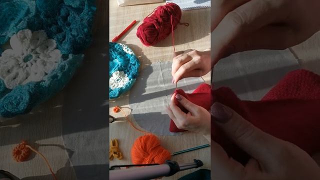 Как вяжу берет крючком #береткрючком #кружевнойберет #берет #авторскиебереты