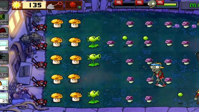 Растения против Зомби Уровень 7-4
Plants vs Zombie Level 7-4