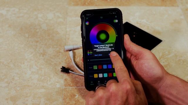 How to install your Paradise Grills L.E.D lights and use the smart phone app