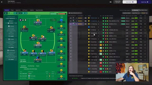 RISE OF A GIANT | FM22 | PART 45 | HEATING UP! | NAC BREDA | Football Manager 2022