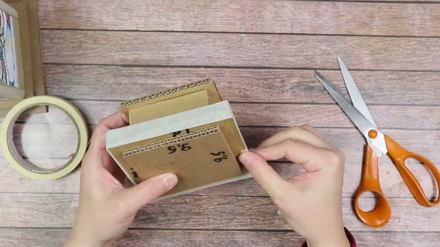 Christmas Lantern From Cardboard /Christmas Diy Ideas