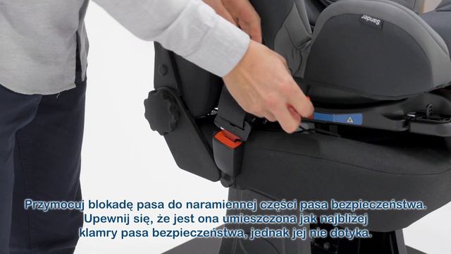 Lionelo Sander - instrukcja obsługi fotelika samochodowego