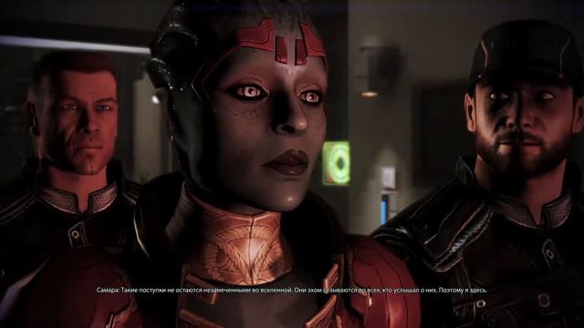 Mass Effect 3 ►Разговоры с персонажами (Самара, Лиара, Джокер, Грюнт) [Кат-сцены]