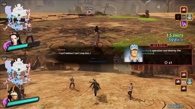 One Piece Pirate Warriors 4 Split Screen Gameplay