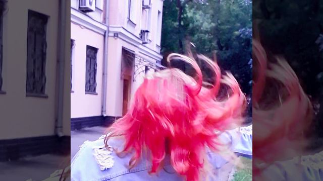 Контрастное окрашивание волос! Lady in Red by Dikson. Восстановление волос + цвет.