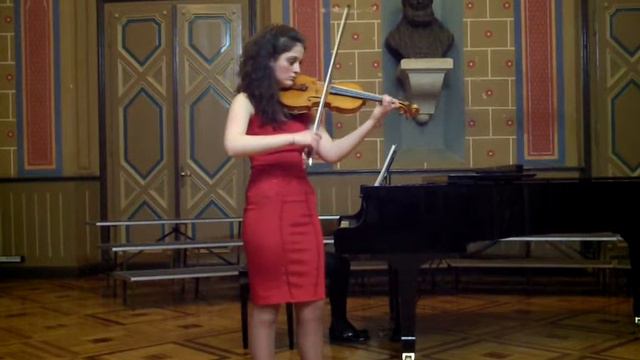 Sara Schisa, (13 Years Old), Palys H. Wieniawski Etude Caprice, Op. 18 N. 4