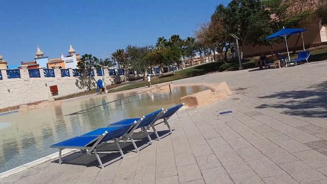 На территории отеля Jungle Agua Park строится Луксор/ноябрь 2023г