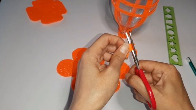 Поделка из фетра. Фетр. Корзина. Ваза.