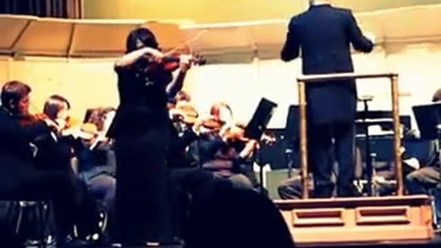 Alejandra Cardenas - Barber Violin Concerto Mvmt II