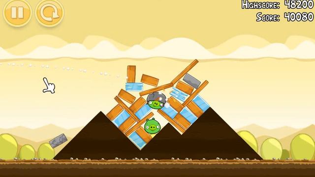 Angry Birds Classic v2.0.2 level 5-15 (Mighty Hoax)