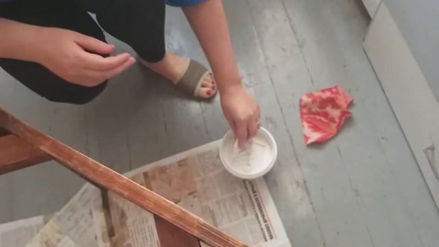 2 часть переделки стула!!!