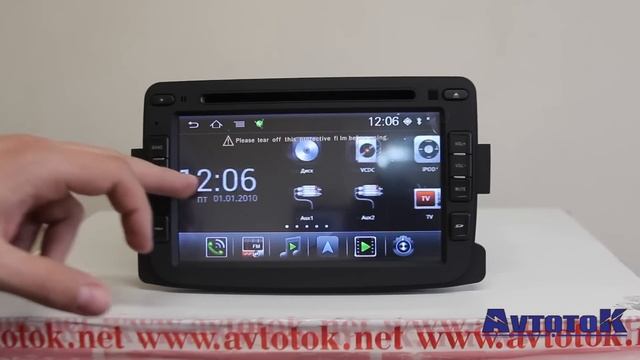 Штатная автомагнитола для Renault Duster модель Winca I157