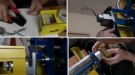 ЧПУ из шаговиков от старого матричного принтера.(homemade CNC).mp4