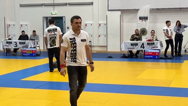 Round BJJ NoGi/Rock&Rolling20/Быков Сергей (R) Vs Тамазов Ислам/2008-2009/Серые/до 62 кг.