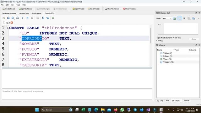 0️⃣5️⃣➖ ✅GUARDAR PRODUCTO - CREAR BASE DE DATOS ▶️ VISUAL BASIC .NET Y BASE DE DATOS SQLITE?