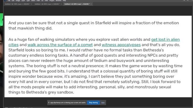 With Starfield hours away, Playstation fans are combusting
