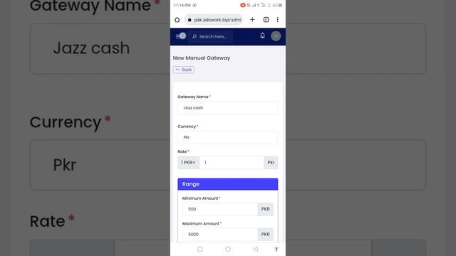 ptclab website admin panel control& settings