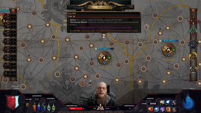[PATH OF EXILE] – 3.13 – MY ATLAS CHOICES – FAVORITE MAPS & REGION SKILL POINTS!