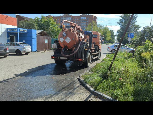 Откачка автомойки илососом в Люберецком районе