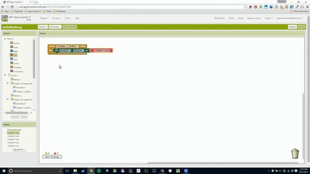 Build Android Apps With App Inventor 2 - Block Time Making Our Buttons Play Audio