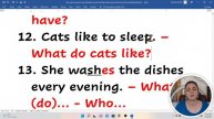 DA POSTANETE FLUENTNI STO PRIJE! - PRESENT SIMPLE - WHO? WHAT? WHERE?