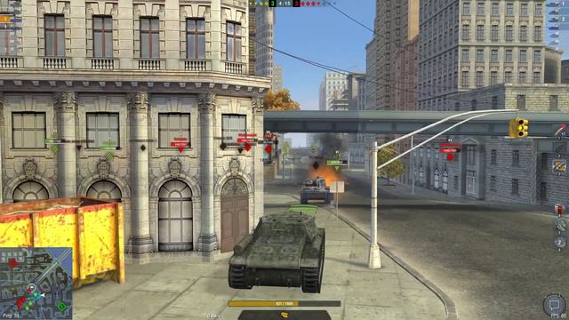 Tanks Blitz Нуб взял мастера на СУ 152