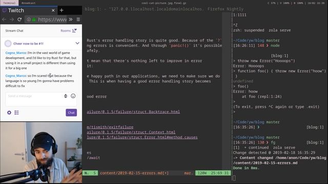 QA TIME + RUST ERROR HANDLING | Rust | Programming