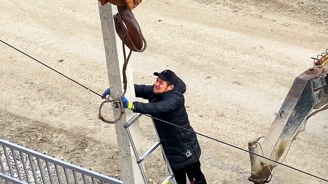 Как выдернуть столб не безопасно