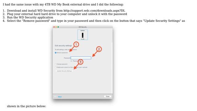 Unix & Linux: How to remove password lock on WD mybook 1TB? (3 Solutions!!)