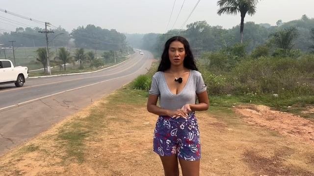 A PIOR SECA EM 121 ANOS NO AMAZONASQUEIMADAS E MUITA FUMAÇA