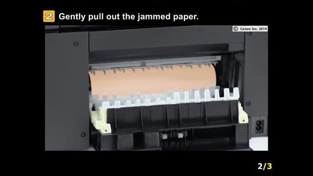 MAXIFY IB4020: Removing a jammed paper: inside the rear cover