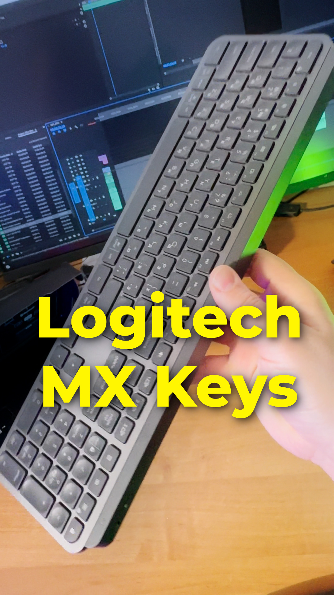Logitech MX Keys | универсальная беспроводная клавиатура, игры и работа с «умной» подсветкой  #обзор
