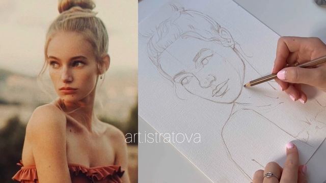 Рисунок карандашами от и до с объяснениями???