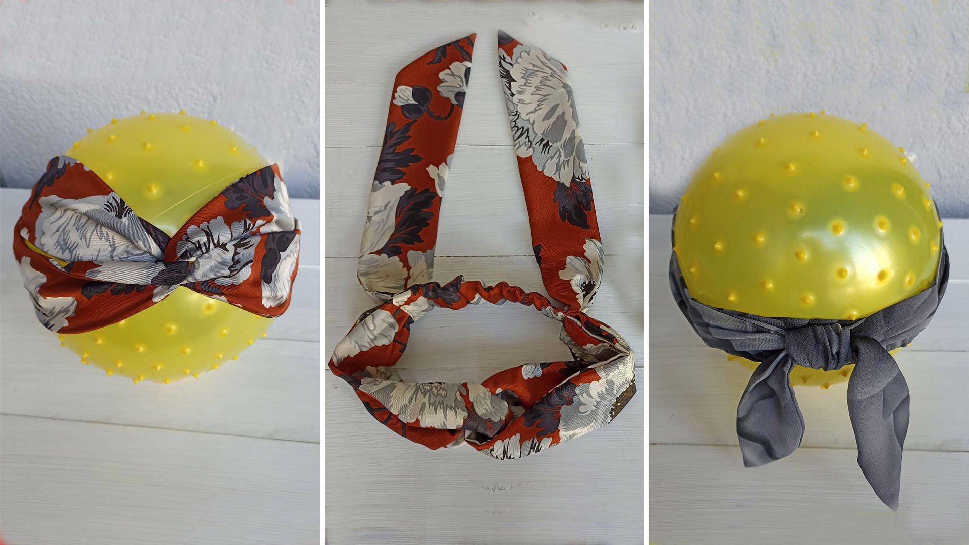 Повязка на голову в виде чалмы