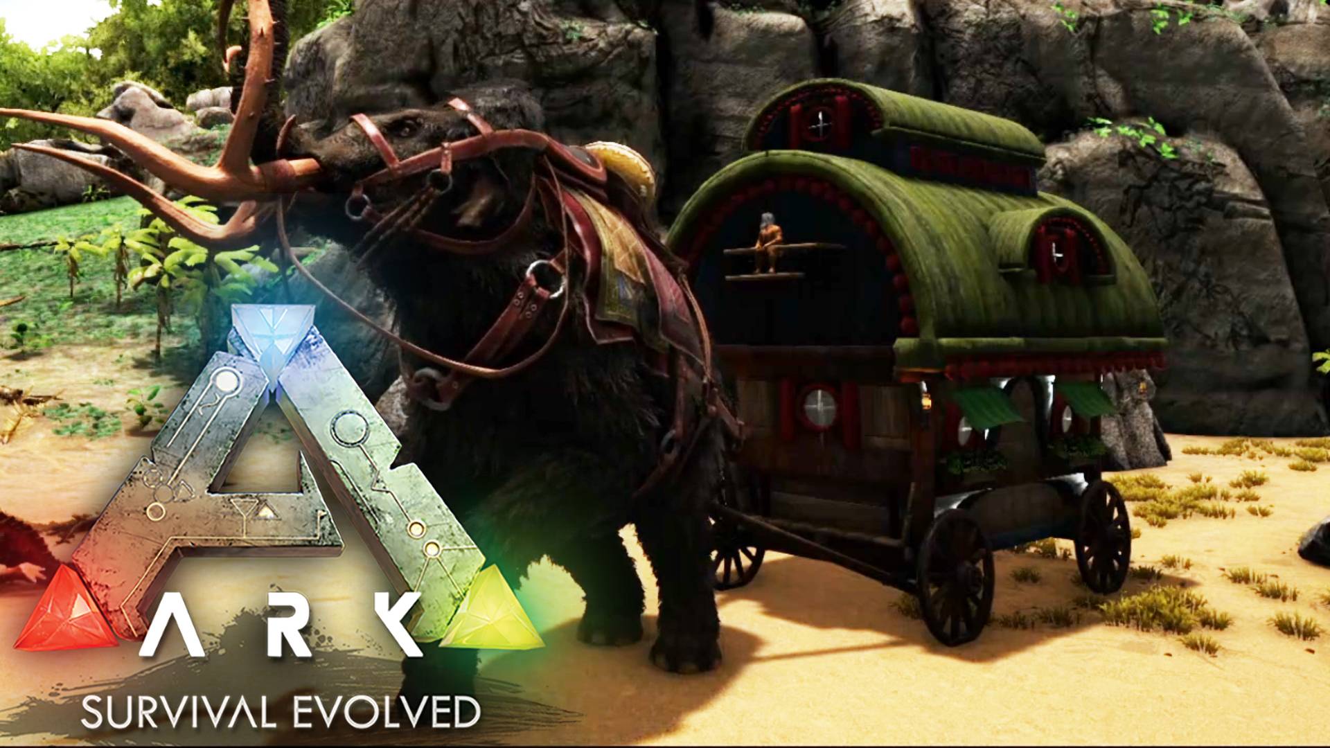 Ark: Survival Evolved Слоны идут на север.