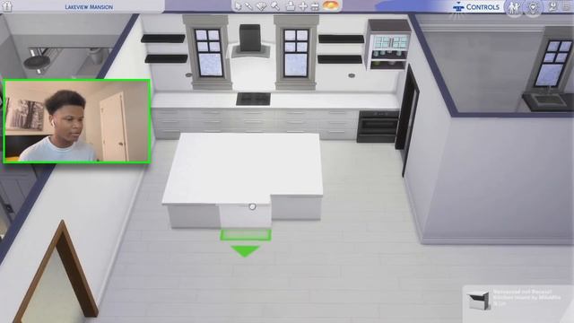 I built a KITCHEN only using TWO COLORS in The SIMS 4