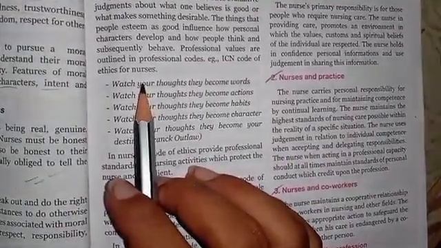 Ethics in nursing lll gnm 1st year ll fundamental of nursing