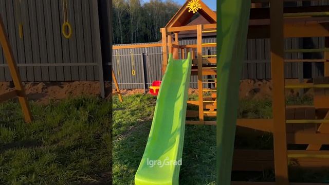 Видео обзор детской площадки «IgraGrad Крафт Pro 4»