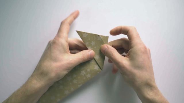 Origami Gift Bag. Beautiful Paper Bag.