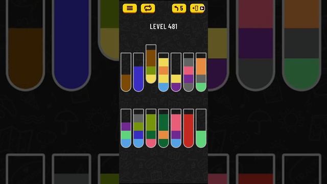 Water Sort Puzzle - level 481