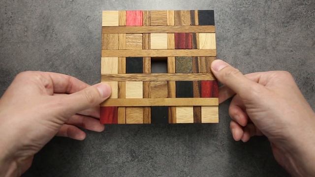 PARQUET puzzle comes in handy in the kitchen as a trivet.